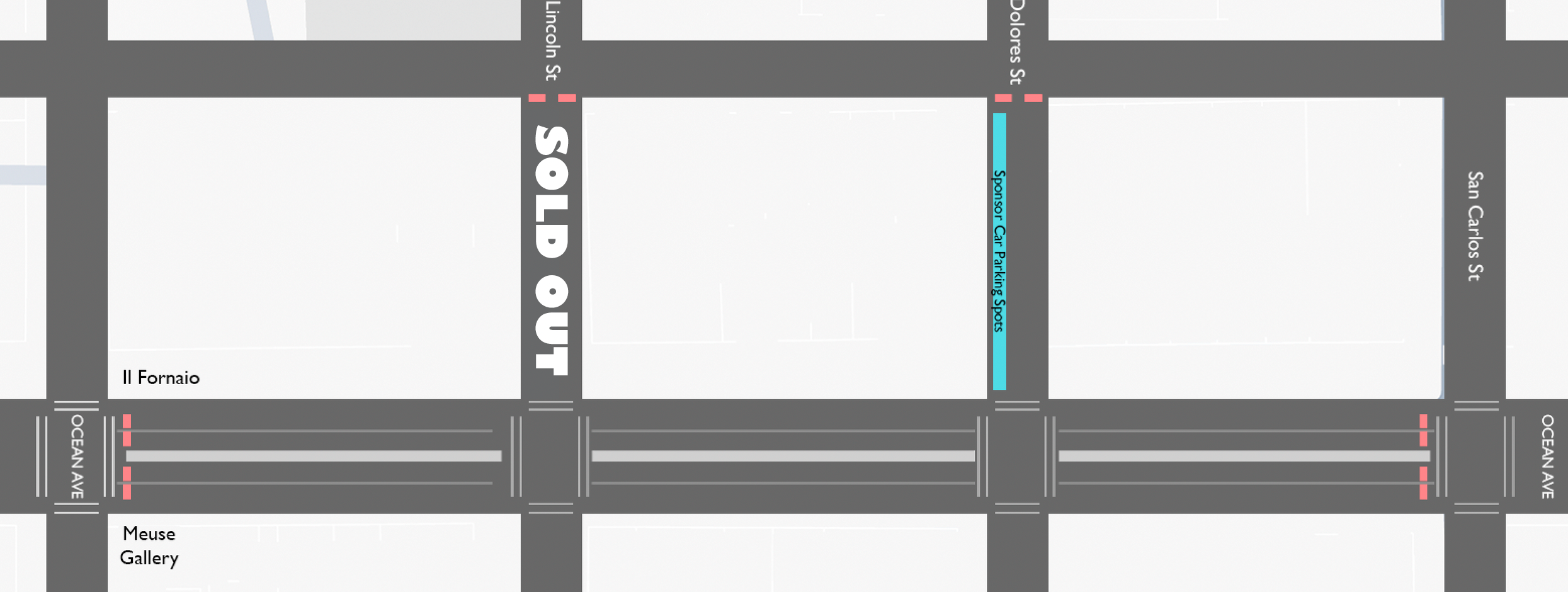 Sponsor Car Display Spots