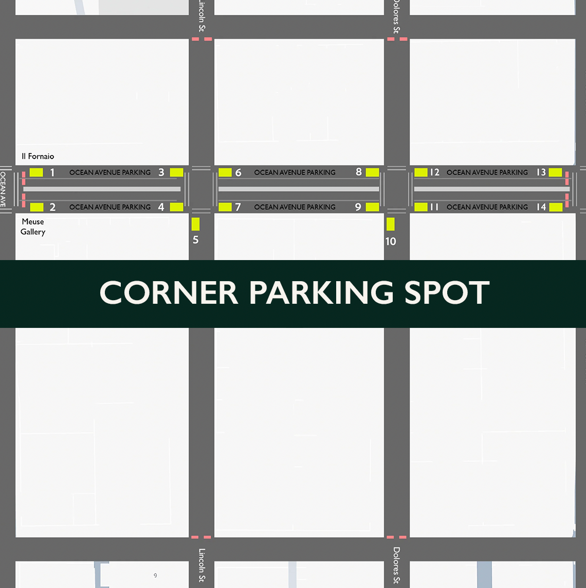 Corner Display Spot - Just Parking